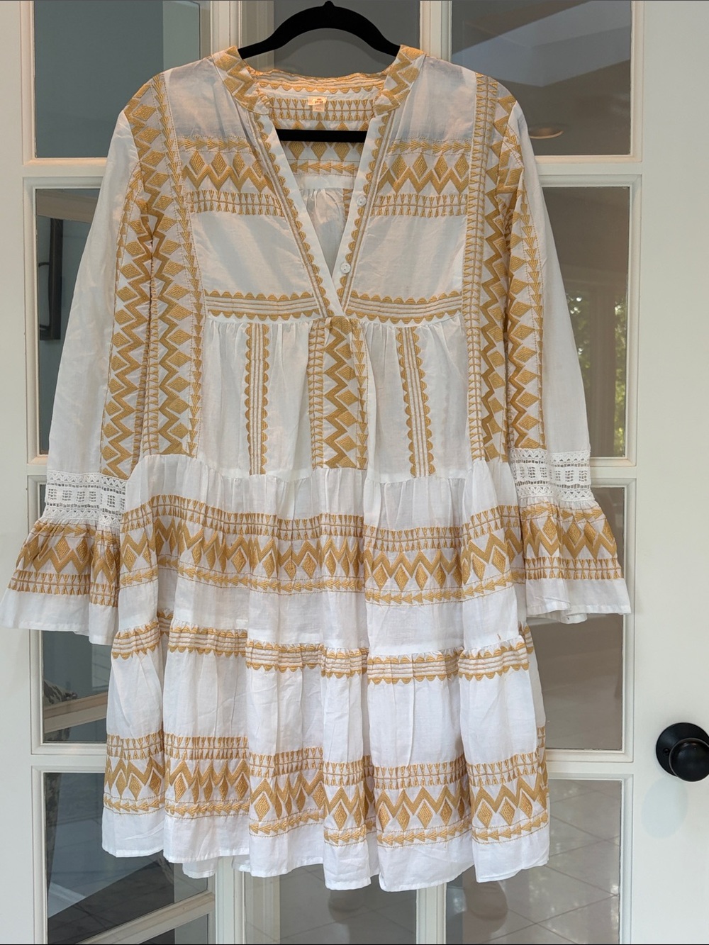 PQ 100% Cotton Dress/Swim Cover up - Sz M/L  NWOT